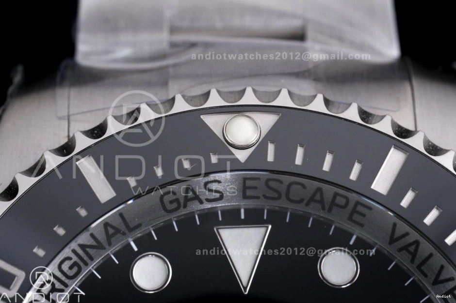 Sea-Dweller and Ceramic Bracelet Edition Best Case VR3235 904L 1:1 SS C+F 126660 Black 0329